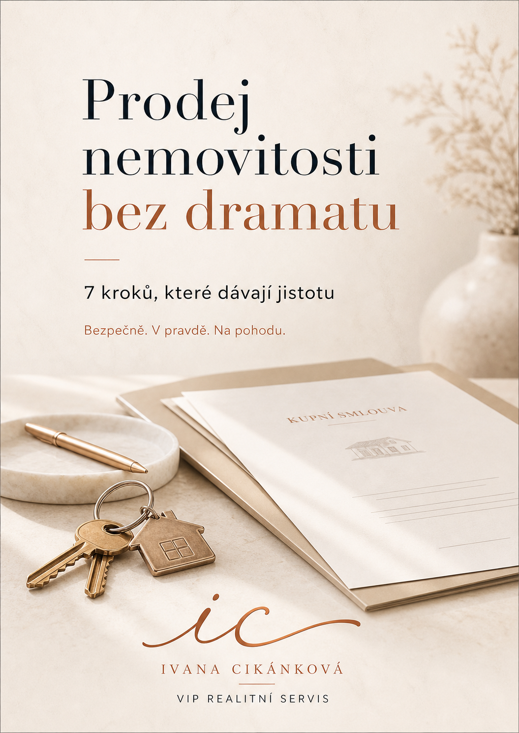 Obálka checklistu Prodej nemovitosti bez dramatu